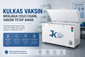 Mengapa Stabilitas Suhu Kulkas Vaksin 2–8°C Sangat Krusial?